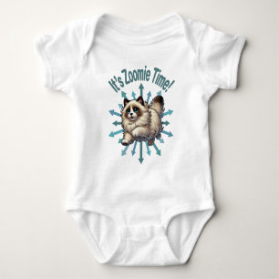 Es ist Zoomie Time Ragdoll Katze Baby Strampler
