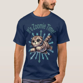 Es ist Zoomie Time Scottish Fold Cat T-Shirt