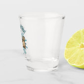 Es ist Zoomie Time Shih Tzu Schnapsglas (Rechts)