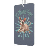 Es ist Zoomie Time Sphynx Cat Autolufterfrischer (Links)