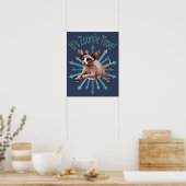 Es ist Zoomie Time Sphynx Cat Poster (Küche)