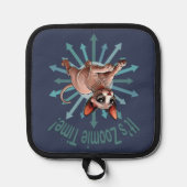 Es ist Zoomie Time Sphynx Cat Topflappen (Vorderseite)