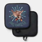 Es ist Zoomie Time Sphynx Cat Topflappen (Vorderseite/Rückseite)