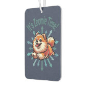 Es ist Zoomie Time Spitz Autolufterfrischer (Links)