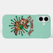 "Es ist Zoomie Time! Weihnachtsmann Case-Mate iPhone Hülle (Rückseite (Horizontal))