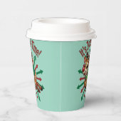 "Es ist Zoomie Time! Weihnachtsmann Pappbecher (Rechts)