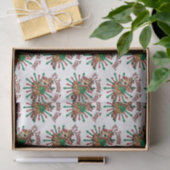 "Es ist Zoomie Time! Weihnachtsmann Seidenpapier (Geschenk)