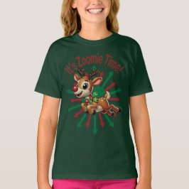 "Es ist Zoomie Time! Weihnachtsmann T-Shirt