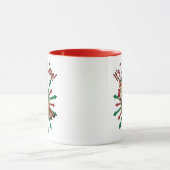 "Es ist Zoomie Time! Weihnachtsmann Tasse (Zentrum)