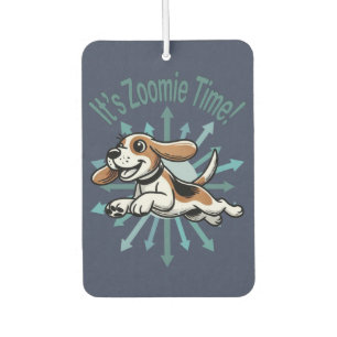 Es ist Zoomie Zeit Beagle Autolufterfrischer