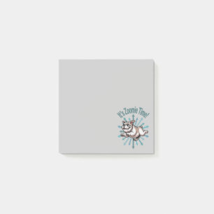 Es ist Zoomie Zeit Bulldogge Post-it Klebezettel