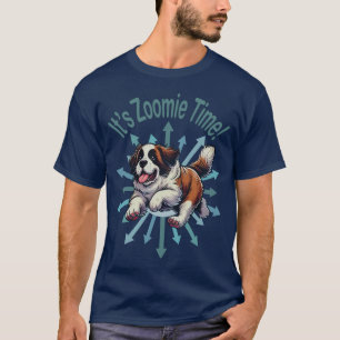 Es ist Zoomie Zeit St. Bernhard T-Shirt