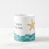 Es ist zu diesem einem Starfish von Bedeutung Kaffeetasse (Mittel)