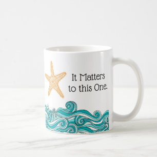 Es ist zu diesem einem Starfish von Bedeutung Kaffeetasse