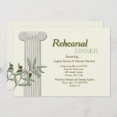 Es ist zu mir Einladung griechisch (Vorne/Hinten)