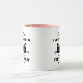 Es ist zu viel Cat-Tasse Tasse (Zentrum)