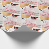 Es ist zum Kotzen Sie sein Geschenkpapier (Ecke)