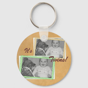 Es ist Zwillinge! Schlüsselanhänger