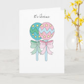 Es ist Zwillings-Karte Karte (Gelbe Blume)