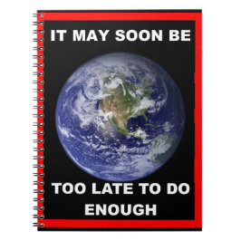 ES KANN BALD ZU SPÄT SEIN NOTIZBLOCK