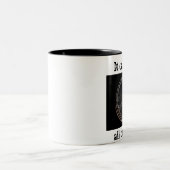 Es kann nicht ständig regnen zweifarbige tasse (Mittel)