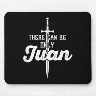 Es kann nur Juan Shirt Cinco de Mayo Schwert T Mousepad