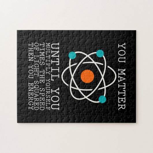 Es kommt darauf an, bis man seine eigene Physik mu Puzzle (Horizontal)