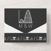 Es kommt in Schwarz hinzu All In One Einladung (Rückseite)