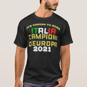 Es kommt nach Rom lustige italienische Champions 2 T-Shirt