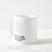 Es könnte erfüllt werden, was gesagt wurde kaffeetasse (Vorderseite Links)