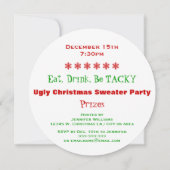 Es könnte hässliches klebriges einladung (Rückseite)