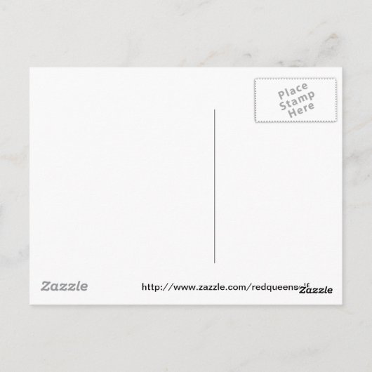 Es könnte Mäuse geben Postkarte (Rückseite)