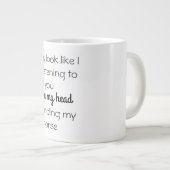 Es könnte so aussehen, als höre ich Tasse (Vorderseite Rechts)