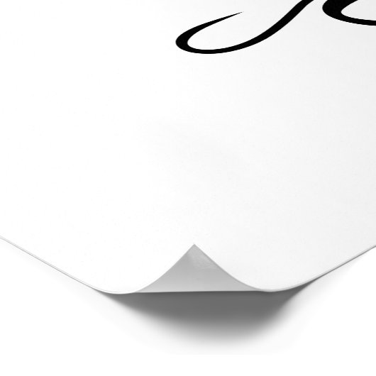 Es kostet nichts, nett, modern Minimalistisch zu s Poster (Ecke)