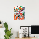 Es lebe die Musik Poster (Heimbüro)