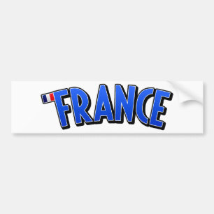 Es lebe Frankreich! Autoaufkleber