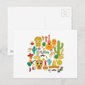 es lebe mexiko postkarte (Vorne/Hinten)