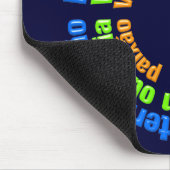 es lebt mit Leidenschaft Mousepad (Ecke)