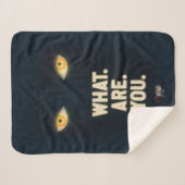 Es leuchtet die Augen "Was.Are.You". Sherpadecke (Vorderseite (Horizontal))