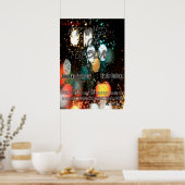 Es lief am Dienstag Poster (Küche)