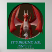 Es liegt hinter mir poster (Vorne)