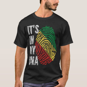 ES LIEGT IN MEINER DNA Die Flagge der Republik Kon T-Shirt