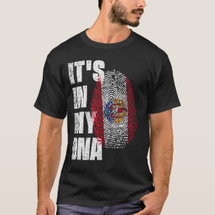 ES LIEGT IN MEINER DNA Französisch-Polynesische Fl T-Shirt