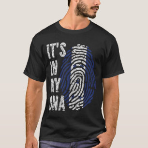 ES LIEGT IN MEINER DNA Honduras-Flagge Männer Frau T-Shirt
