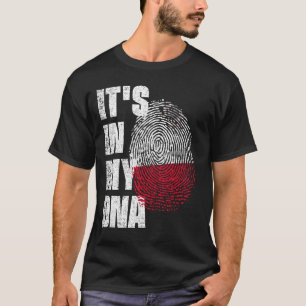 ES LIEGT IN MEINER DNA Malta-Flagge T-Shirt