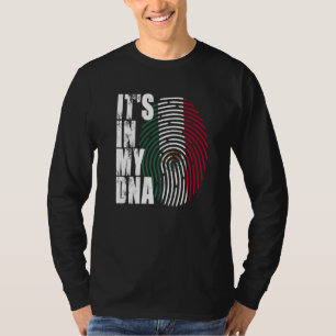 Es liegt in meiner DNA Mexiko Mexikanische Flagge T-Shirt