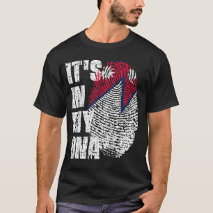 ES LIEGT IN MEINER DNA Nepal Flagge Junge Mädchen T-Shirt