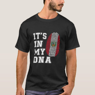 Es liegt in meiner DNA Peruaner Stolz Peruanische T-Shirt