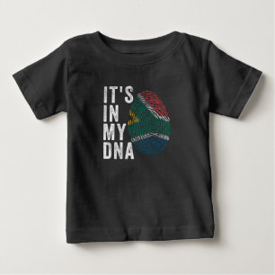 Es liegt in meiner DNA - Südafrika-Flagge Baby T-shirt