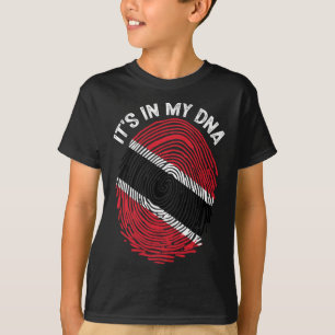 Es liegt in meiner DNA Trinidad und Togo-Flagge St T-Shirt